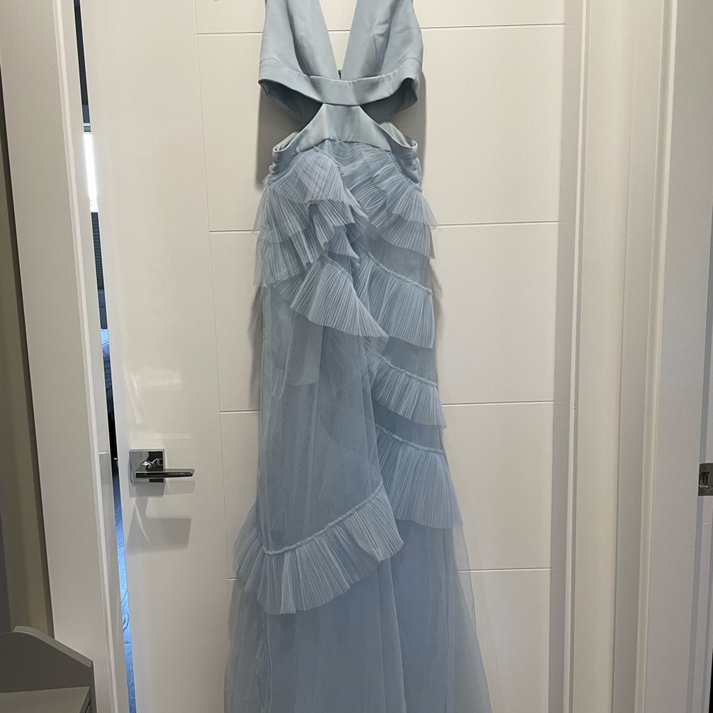 BCBG Blue Tulle Dress